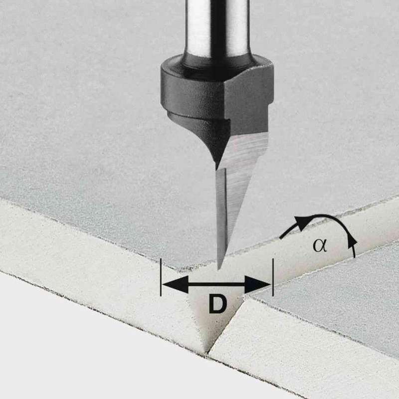 Cutter V Groo Hw D12,5 45 Grad