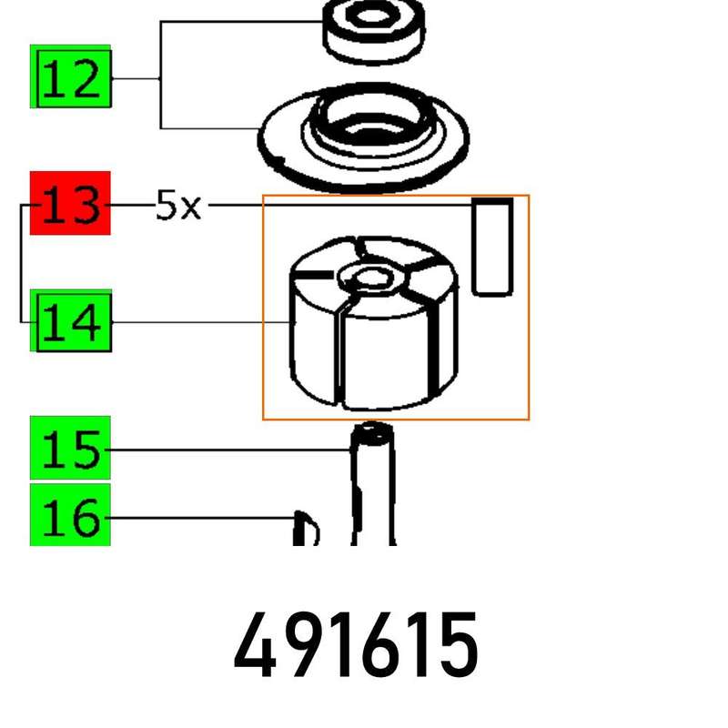 Rotor Blade Lex 2 185 7 Et Bg 5 X