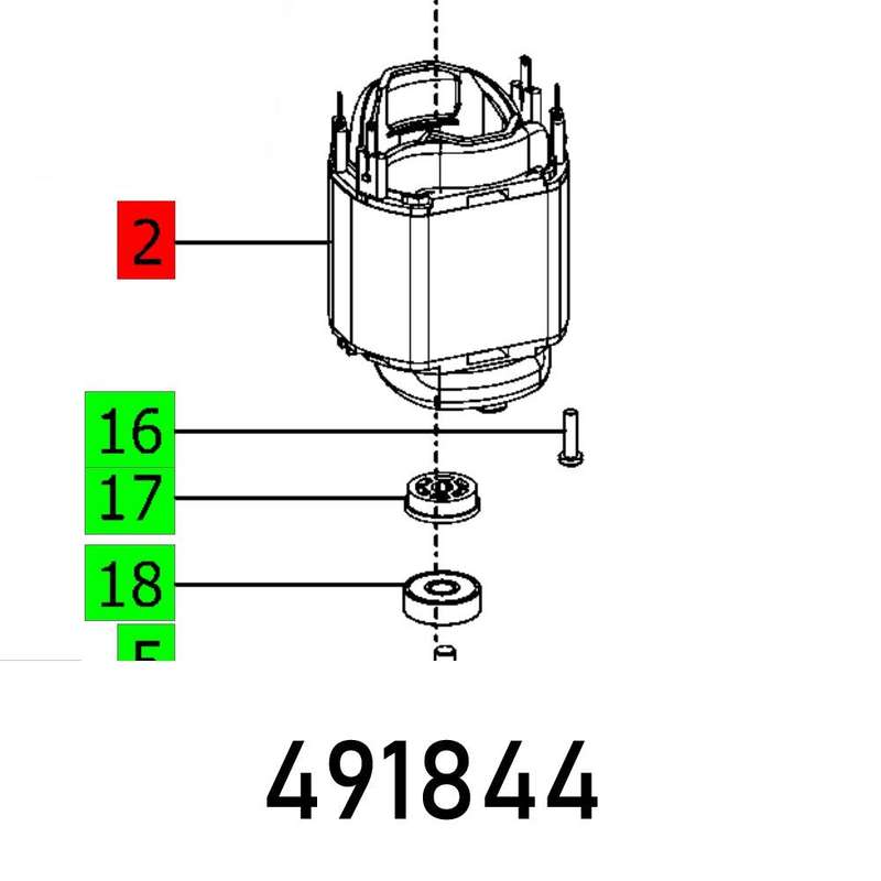 Field Coil Ofk 700 Eq Et Bg