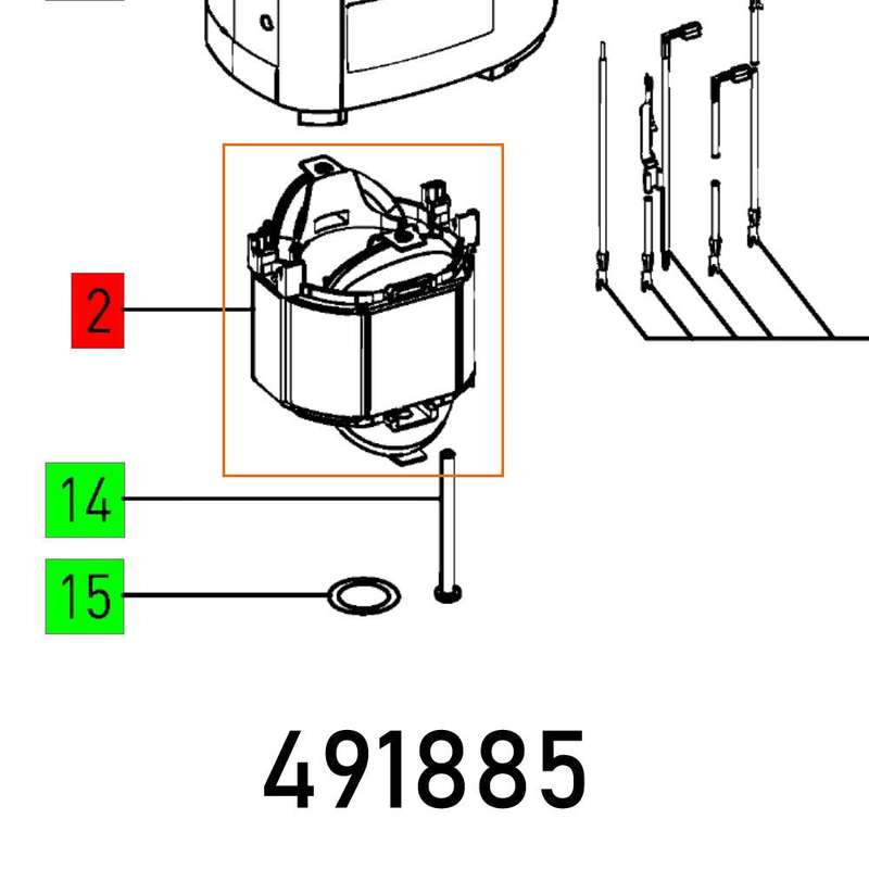 Field Coil Of 1000 E Et Bg