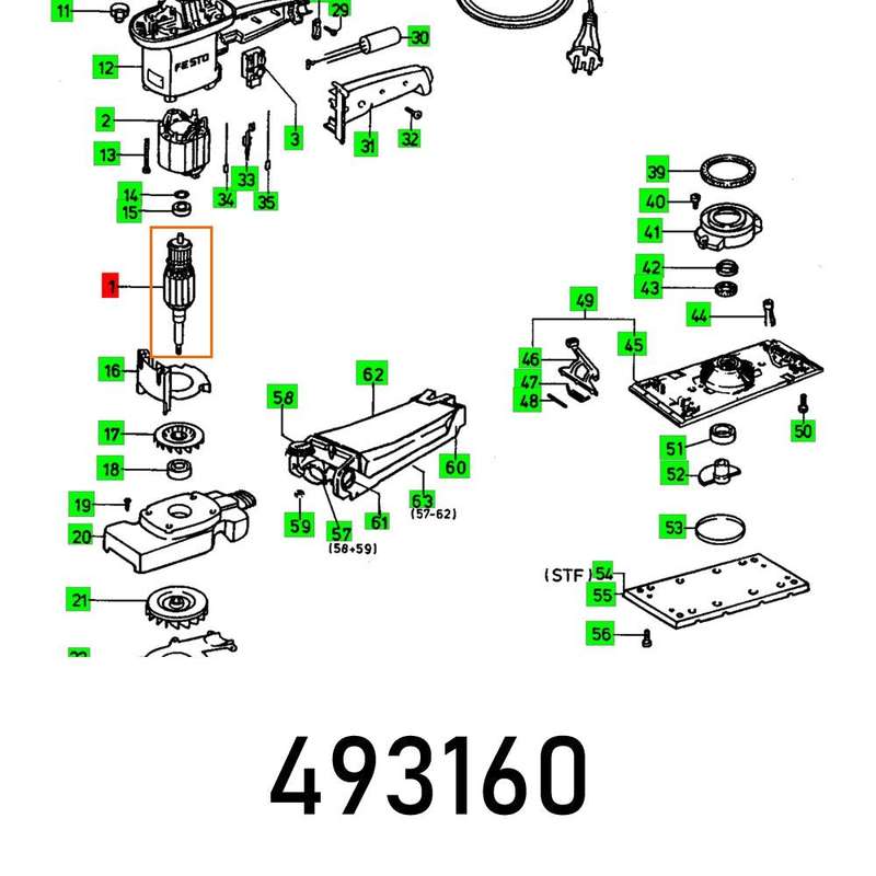 Armature 230 V Rs 3 Et Bg 230 V