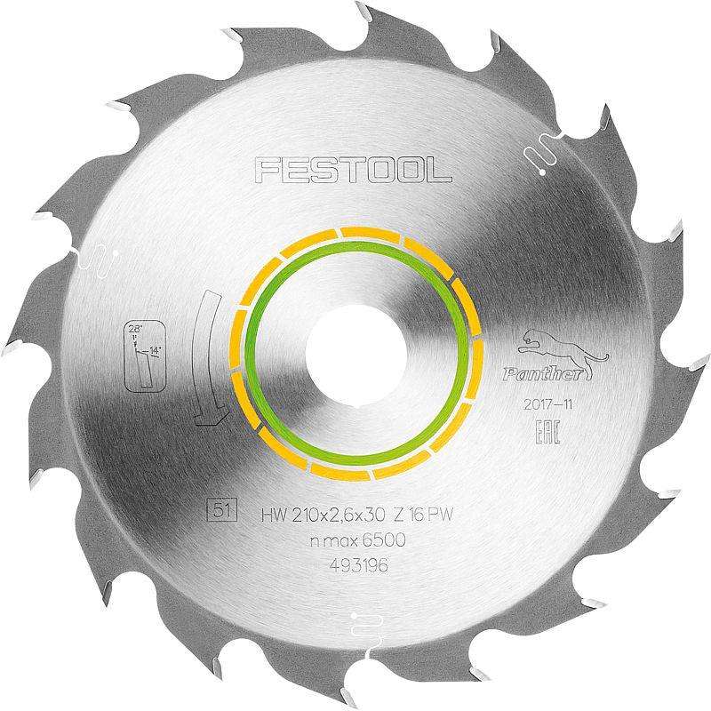 Saw Blade Hw 210 X2,6 X30 Pw16