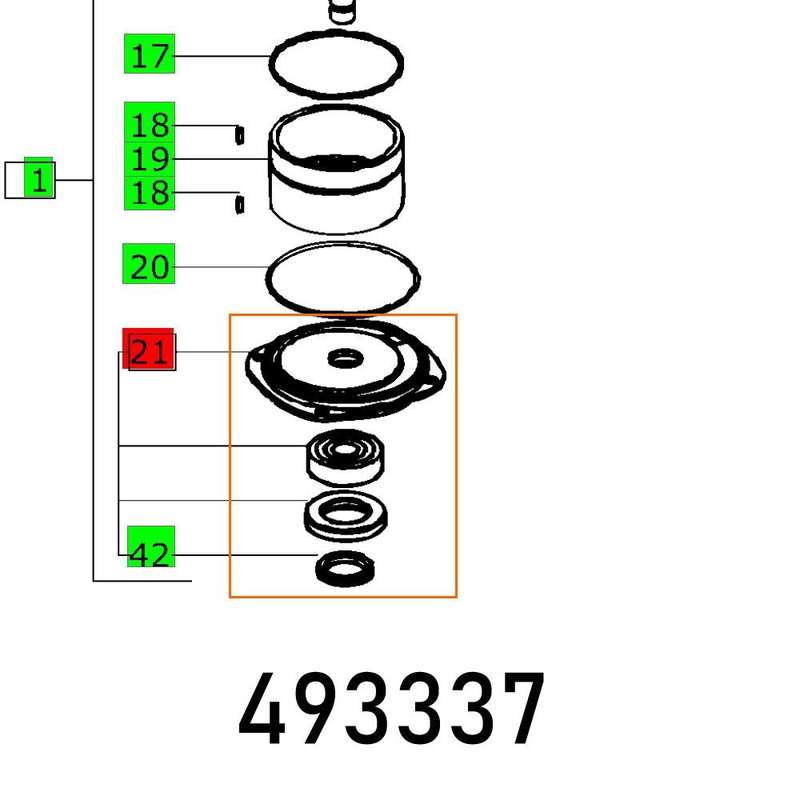 Housing Cover Lex 2 125 150 Et Bg