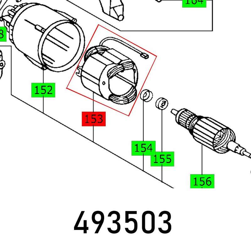 Field Coil Cs 70 Eb 230 V