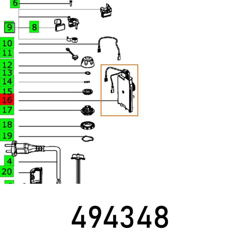 Electronic Cpl. Of 2200 Eb Et Bg