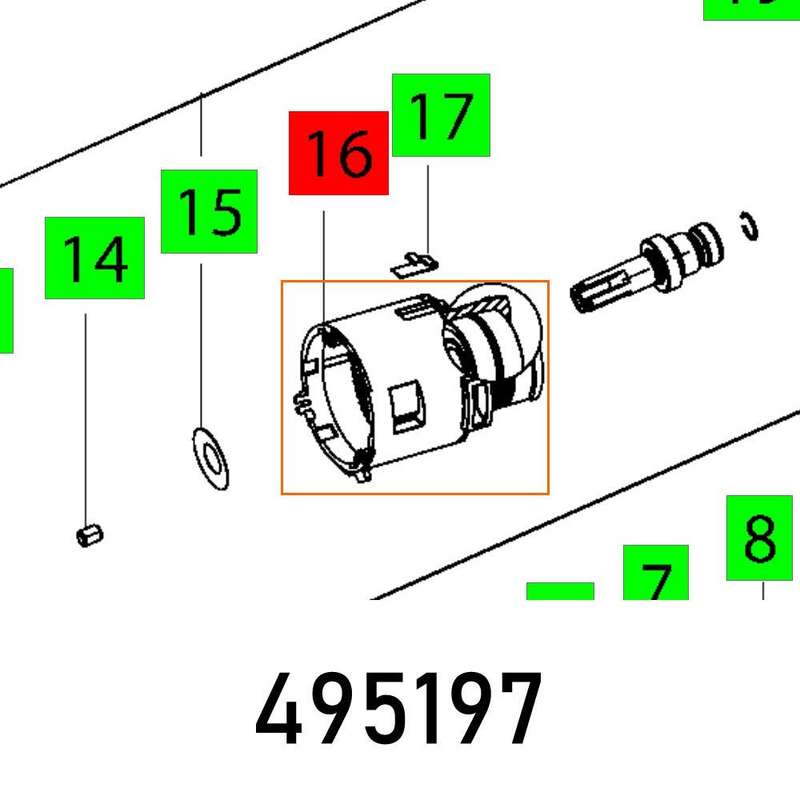 Gear Housing T 12 Et Bg