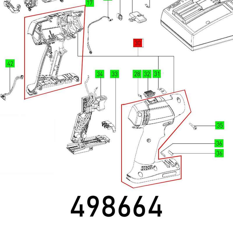 Housing Set T 15 Et Bg