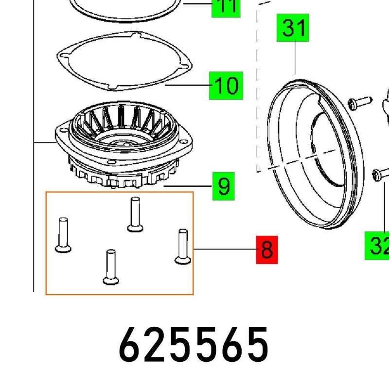 Screw M4 X16 Din 7500