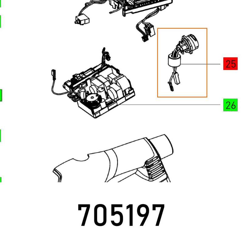 Socket Housing Ets 150 Ec 230 V