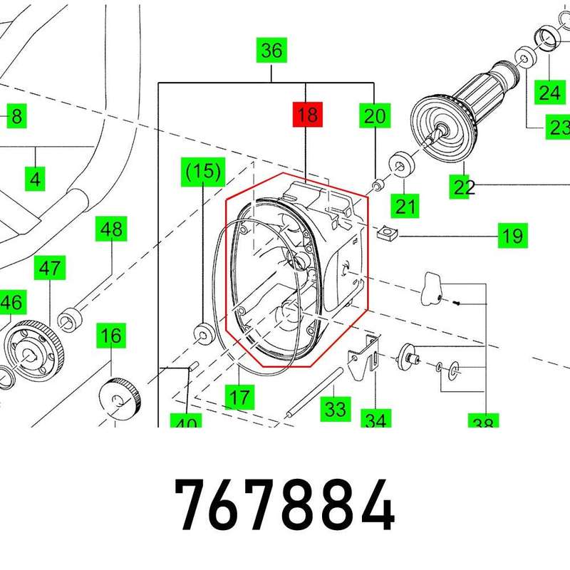 Bearing Cover Mx 1600 2 Eq Duo
