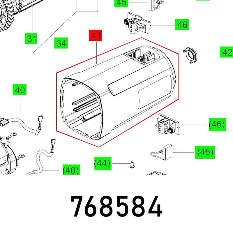 Motor Frame Ag 230 26 R