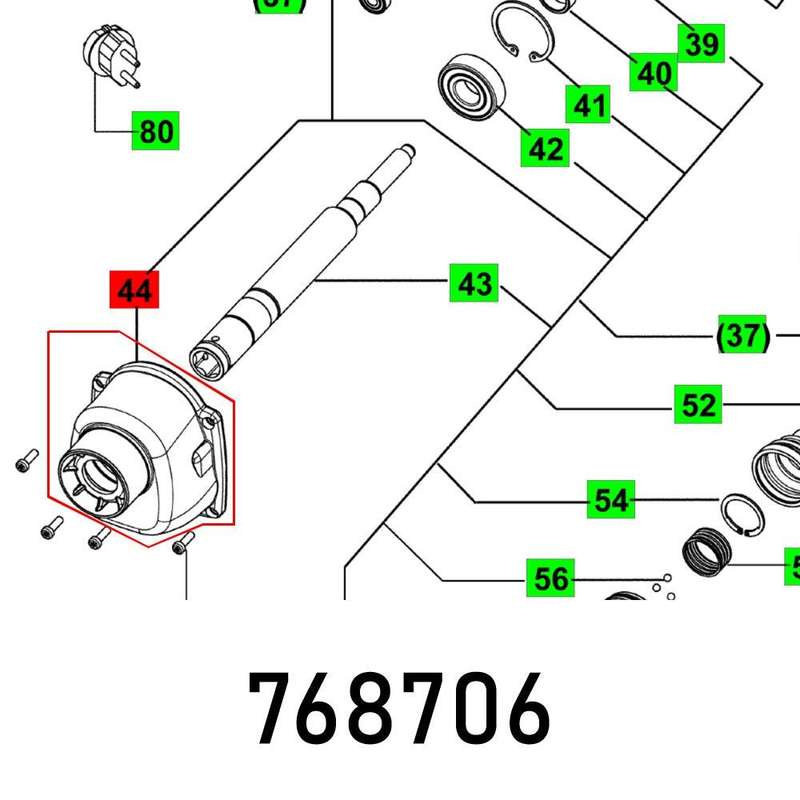 Gear Box Mx 1200 2 E Ef