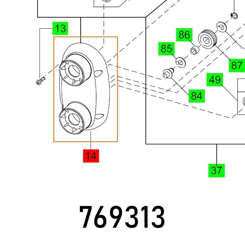 Gear Box Mx 1600 2 Eq Duo