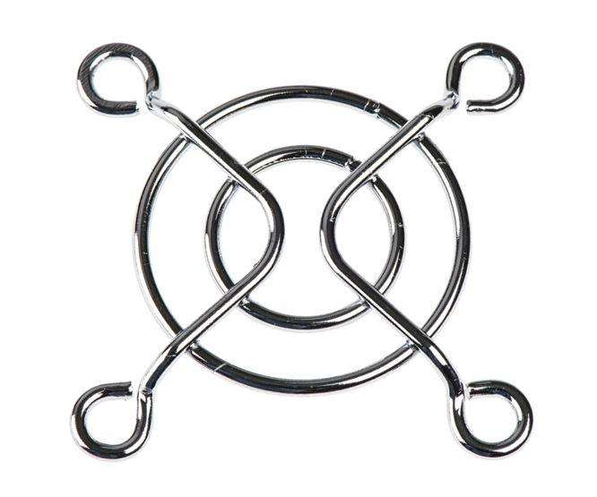 Chrome Metal Finger Guard For 40mm Fan Fg 04 / B 13