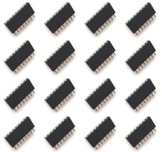 Housed Socket 8 Way Sil Str 2.54mm 400/Tray Fhc85 108 Sgoa1