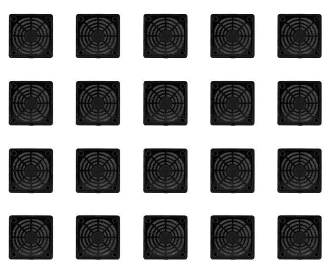 60mm Plastic Fan Filter Guard 1 K/Box 180029