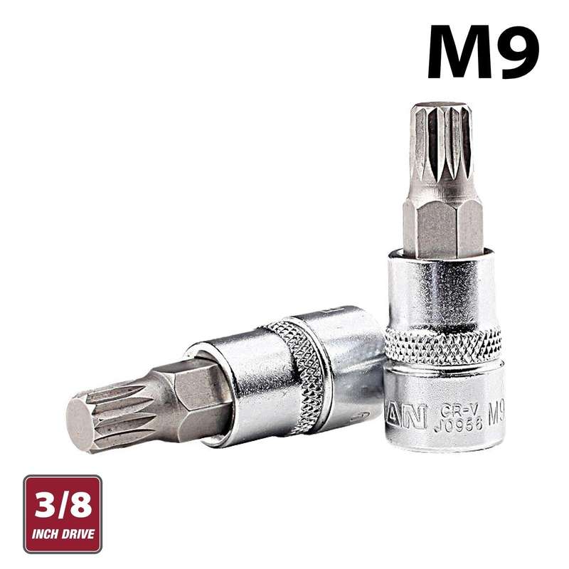 Fixman 3/8' Dr.Bit Spline Socket M9