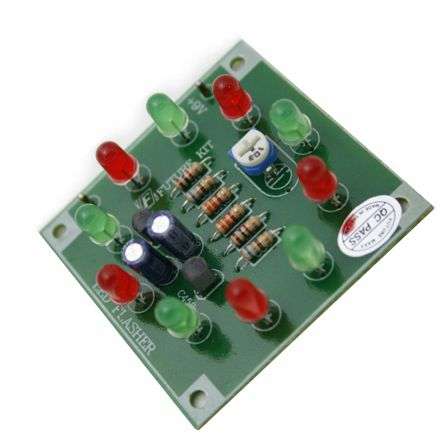 Ten Led Flasher Straight Pattern Kit 9 12 Vdc Fk112