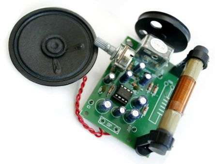 Am Radio Receiver Kit With Speaker 66x50x51 1 Mhz Fk708