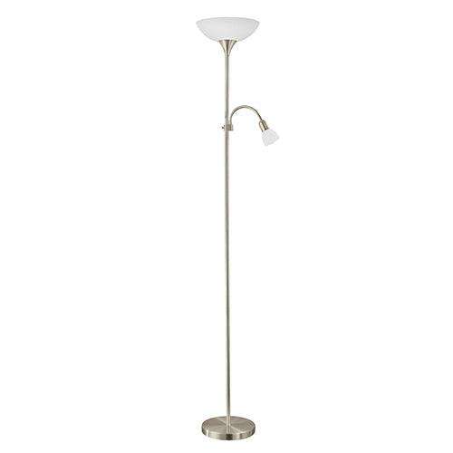 Up2 Floor Light 275mm Satin Chrome