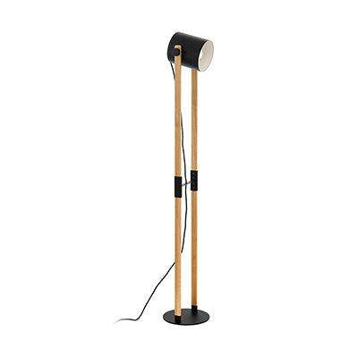 Hornwood 1 Lt Foot Light 230mm Black/Wood