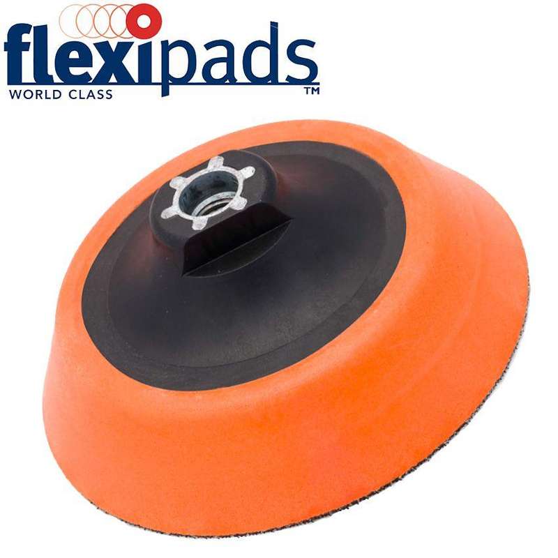 Ultra Soft Hook And Loop Pad For Rotary Machines 125 Mm M14