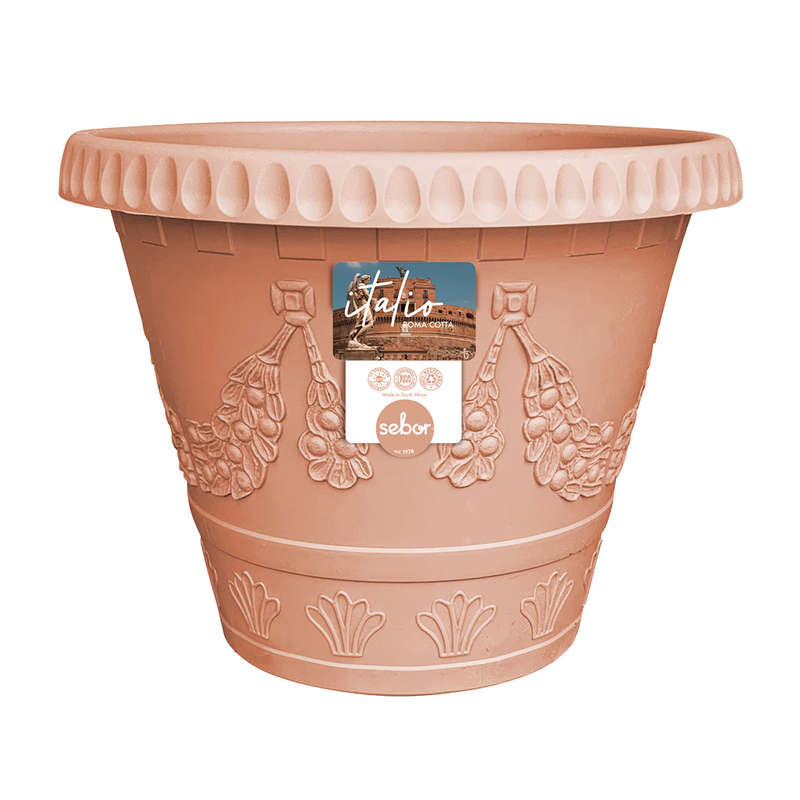 Sebor Italio Roma Pot St 40 Cm Cotta
