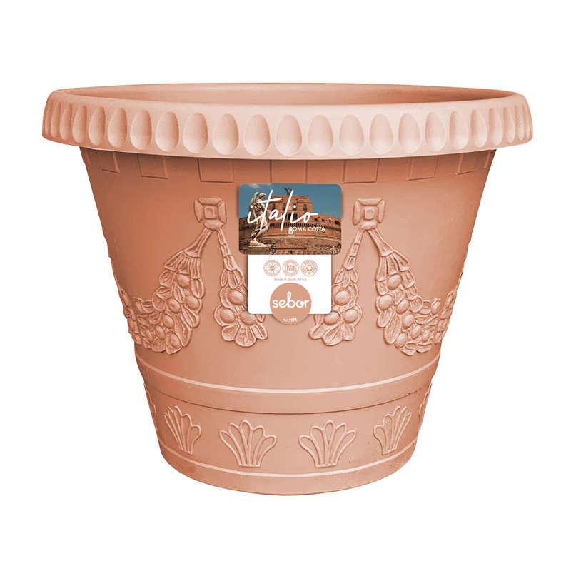 Sebor Italo Roma Pot St 35 Cm Cotta