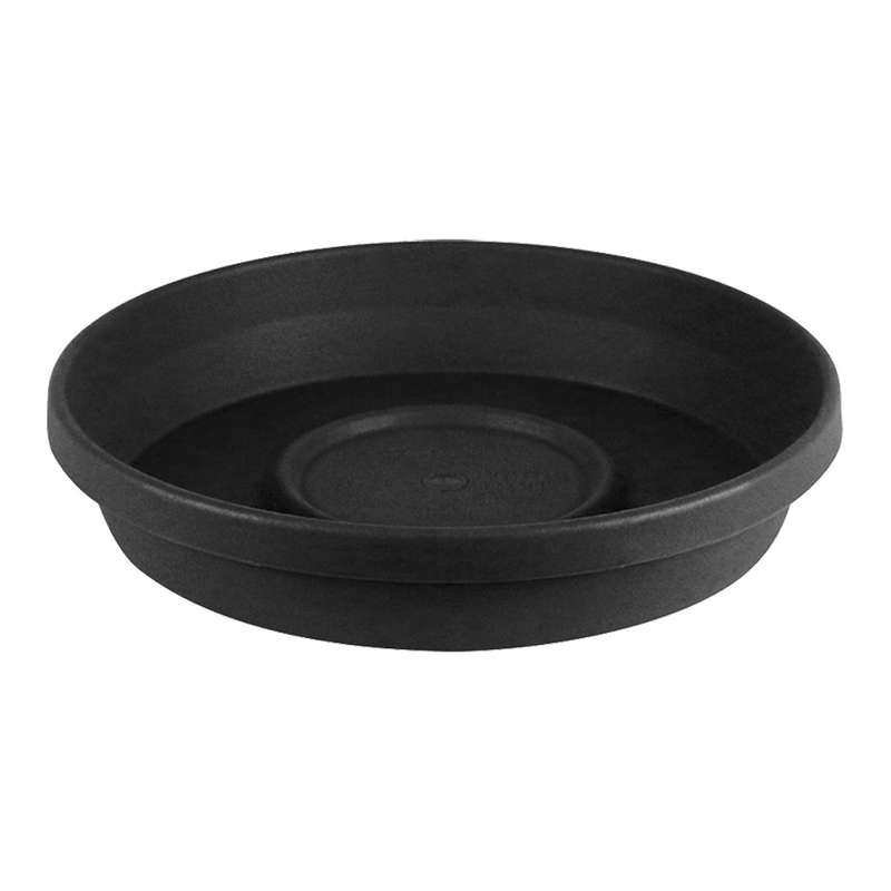 Sebor Super Pot Saucer 35 Cm Charcoal