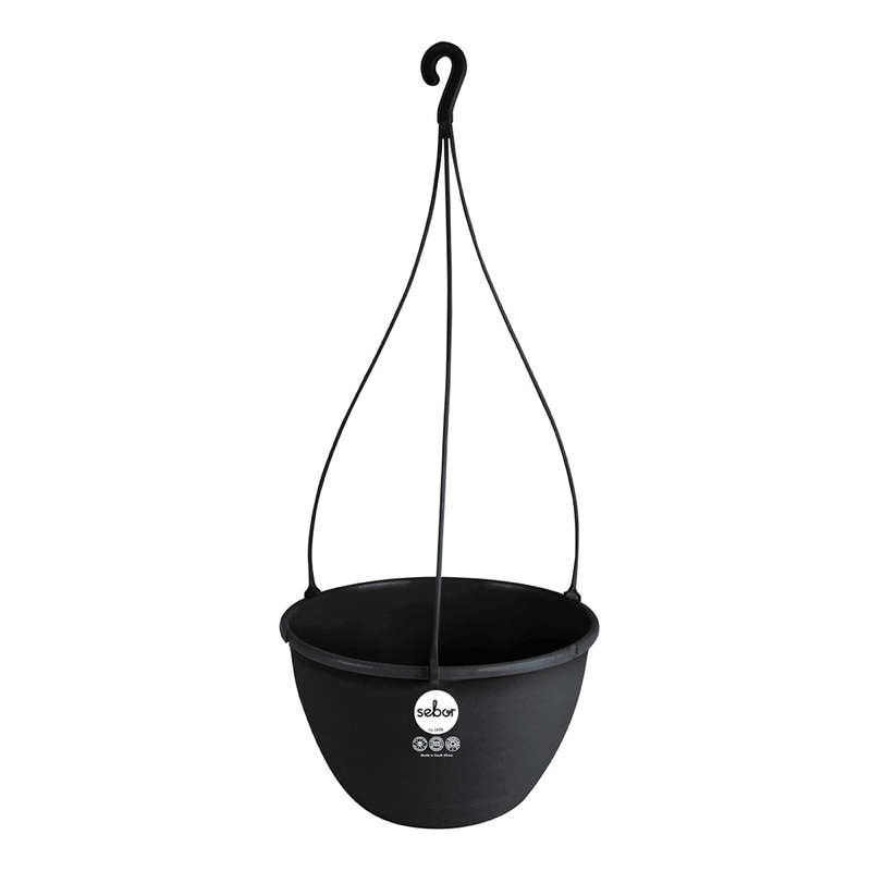 Sebor Terra Bowl & Hook Set 20 Cm Black