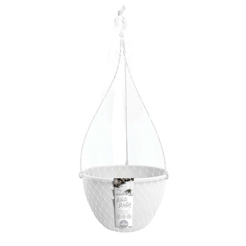 Sebor Terra Bowl & Hook Set 20 Cm White Water