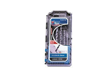 Drill Set Fox Masonry P/5 Pro 4 10 Mm