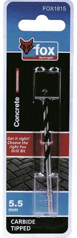 Drill Bit Fox Concrete Pro 5.5 X85 Mmxxx