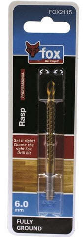 Drill Bit Fox Wood F/G Rasp 6.0 X90 Mmxxx