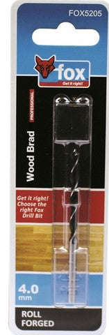 Drill Bit Fox Wood Brad Point Pro 4 Mmxxx