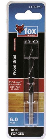 Drill Bit Fox Wood Brad Point Pro 6 Mmxxx