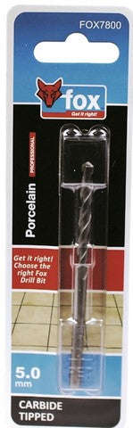 Drill Bit Fox Porcelain Pro 5 Mm