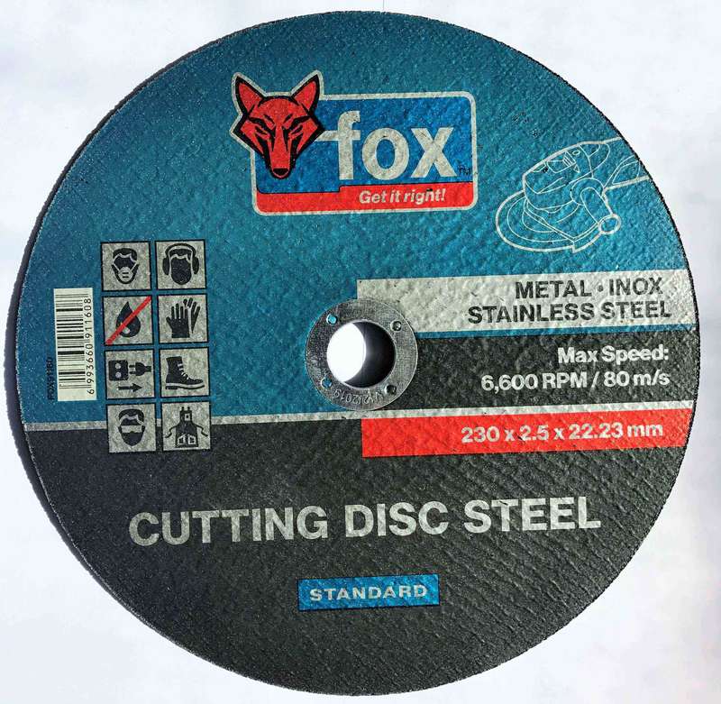 Disc Fox Cut Steel Std 230 X2.5 Mm