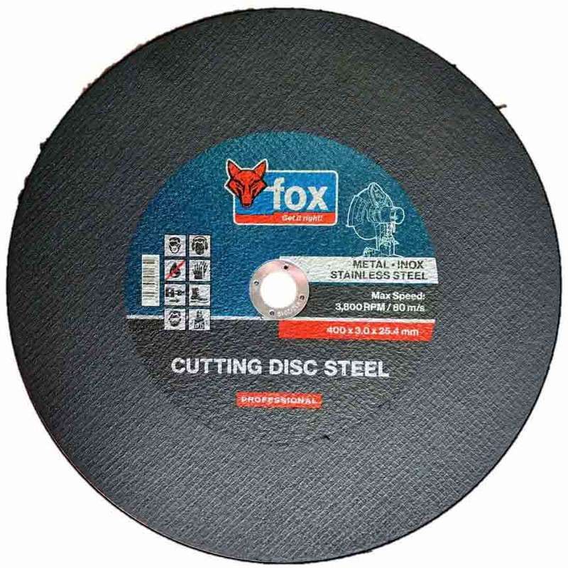 Disc Fox Cut S/Steel Pro 400 X3.0 Mm