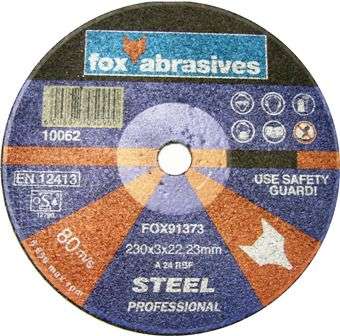 Disc Fox Cut Steel Pro 230 X3.0 Mm