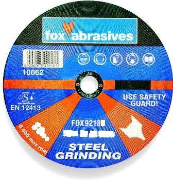 Disc Fox Grind Steel Std 115 X6.0 Mm