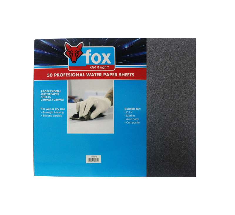 Abr Fox Waterpaper Pro P 100 P/50