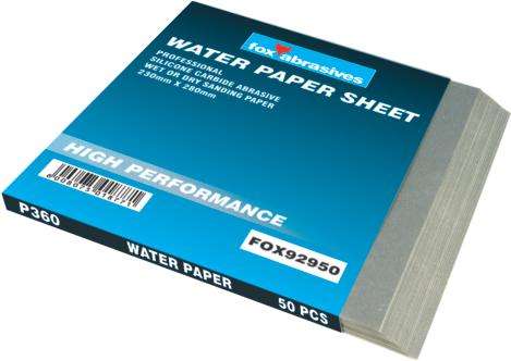 Abr Fox Waterpaper Pro P 360 P/50