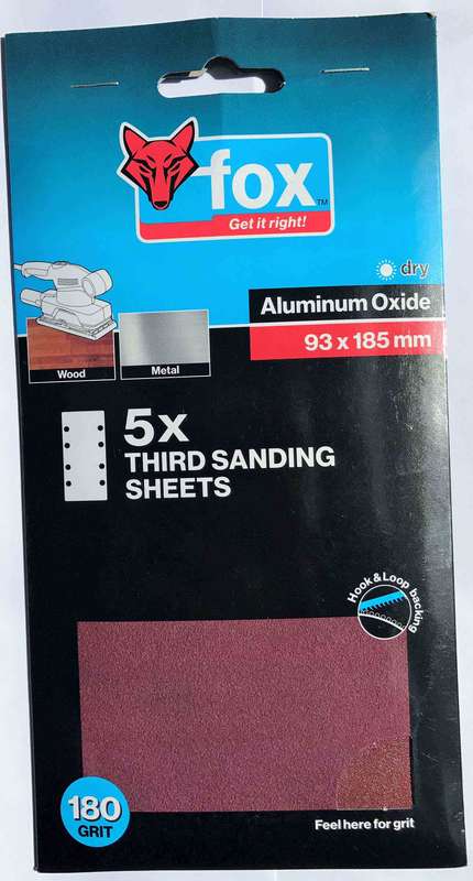 Abr Fox Sand 93 X185 Mm 60 G Valcro P/5 Xxx