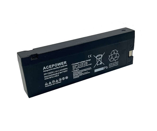 Battery Sla/Agm 2.3 Ah 12 V 180x60x22 Slide In Type Fp1223 C
