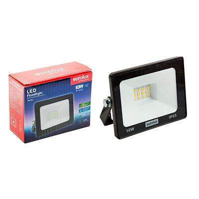 Led 10w Floodlight Black 4000 K