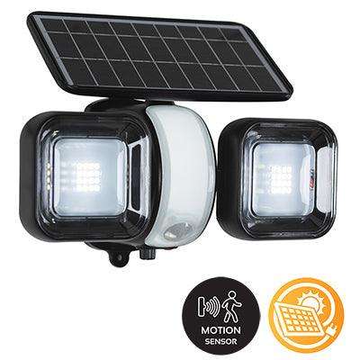 ***Solar Security Light Black Led