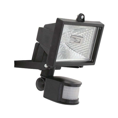 ***Halogen 150w Floodlight & Sensor Black