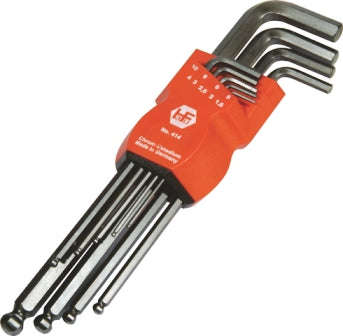 Allenkey Set Hafu 1.5 10 Mm Ball Clip P/9