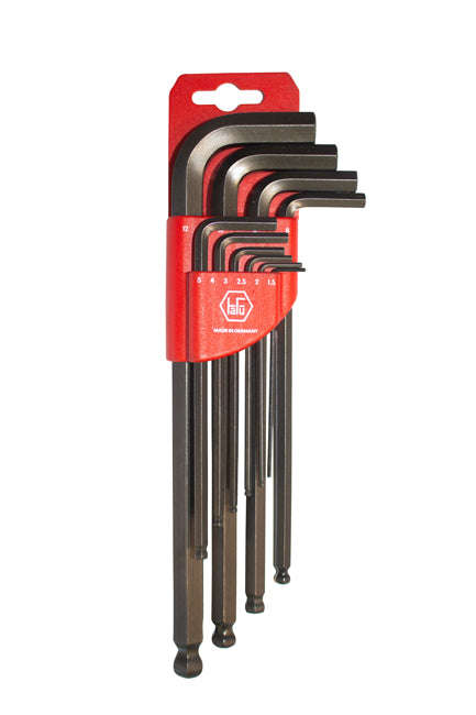 Allenkey Set Hafu 1.5 12 Mm P/10 L/Sball